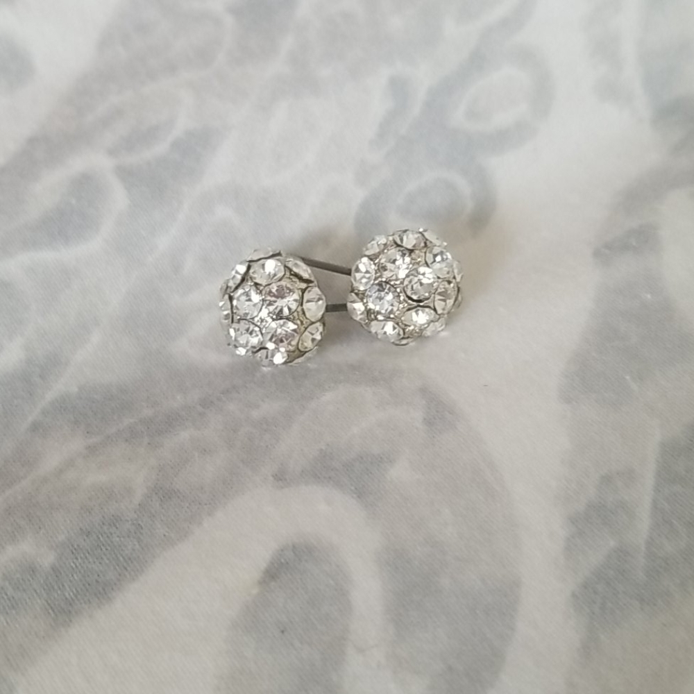 Sparkly earrings